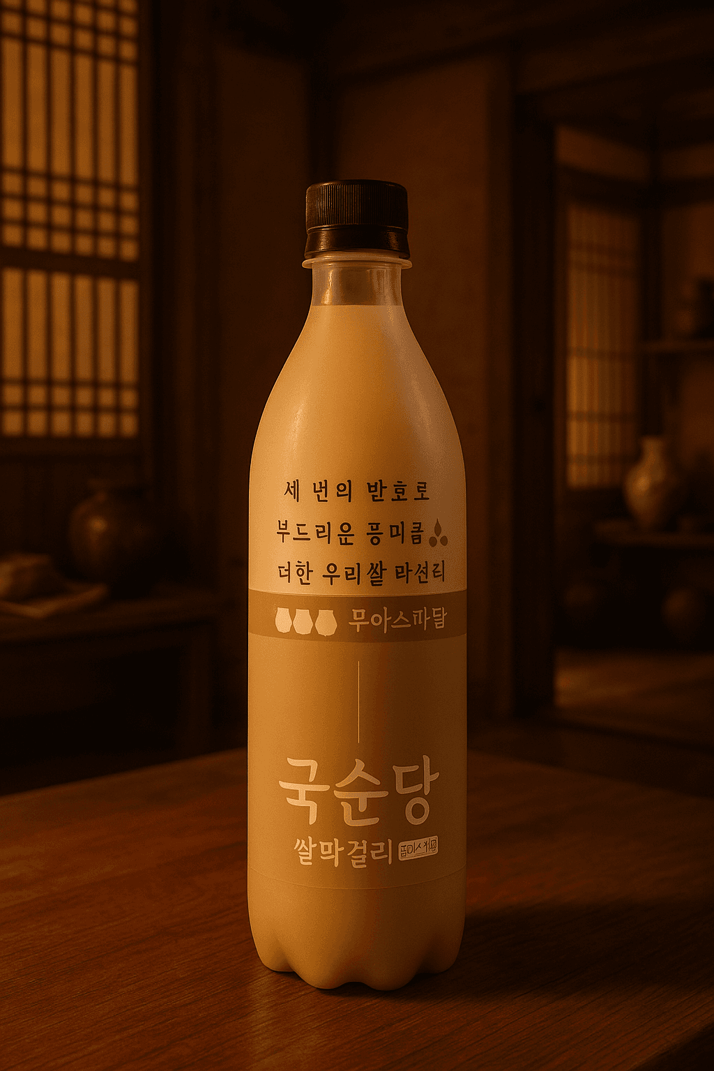 깔~끔하게 넘어간다, 국순당 쌀막걸리